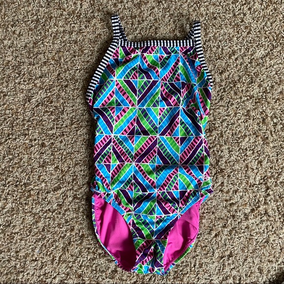 ✨ HOST PICK! ✨ Dolfin Uglies One Piece Geo Print - Picture 2 of 10